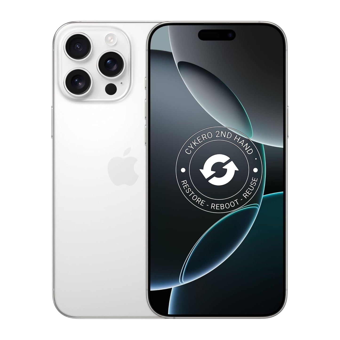 iPhone 16 Pro Max 256GB Titane Blanc Reconditionné