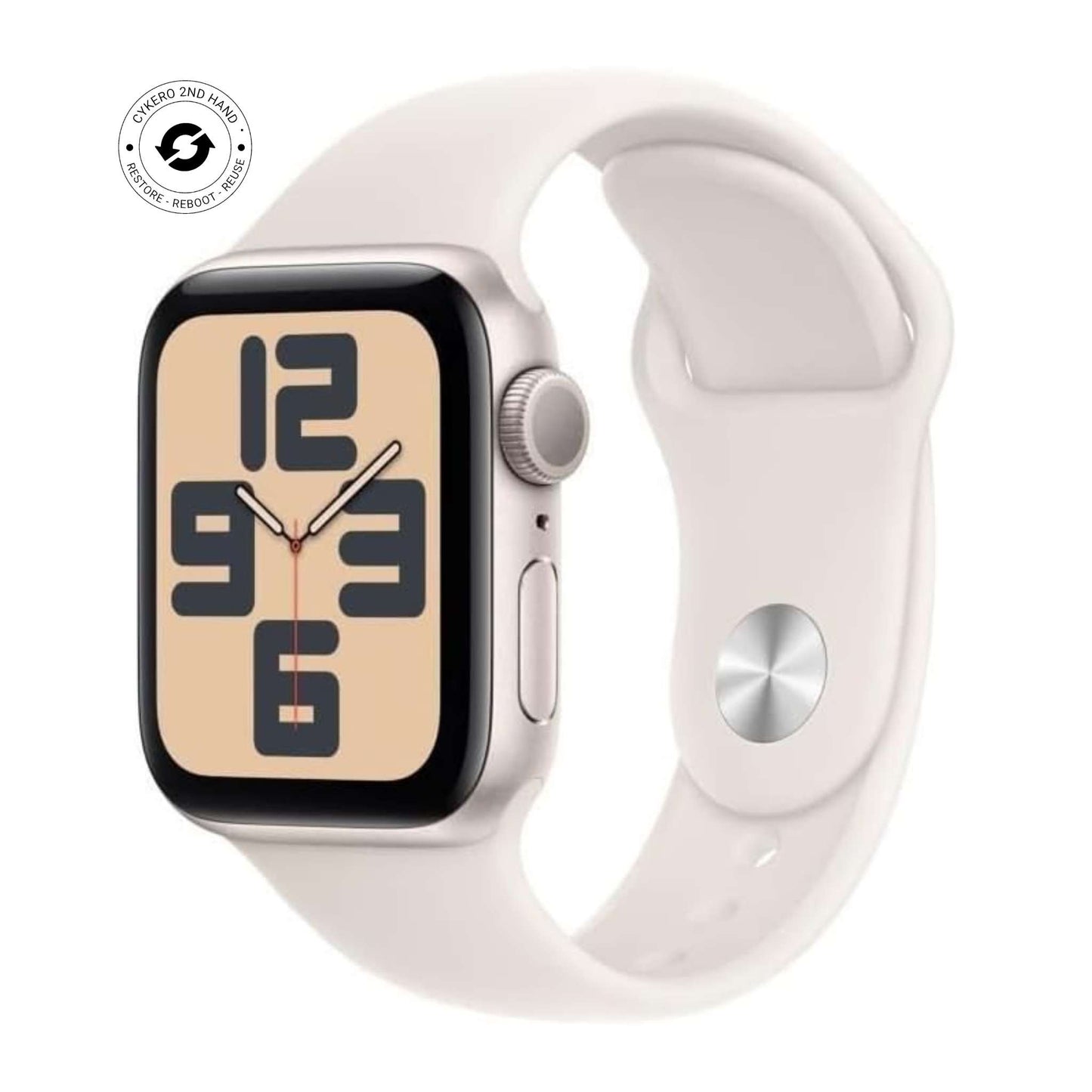 Watch SE (2022) 40mm GPS Aluminium Lumière Stellaire  - Bracelet M/L