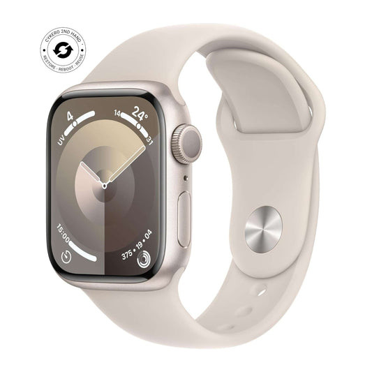 Watch Series 9 (2023) 45mm GPS Aluminium Lumière Stellaire  - Bracelet M/L