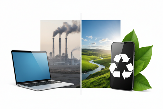 Reconditionné vs neuf : quel est le vrai coût pour l’environnement ?
