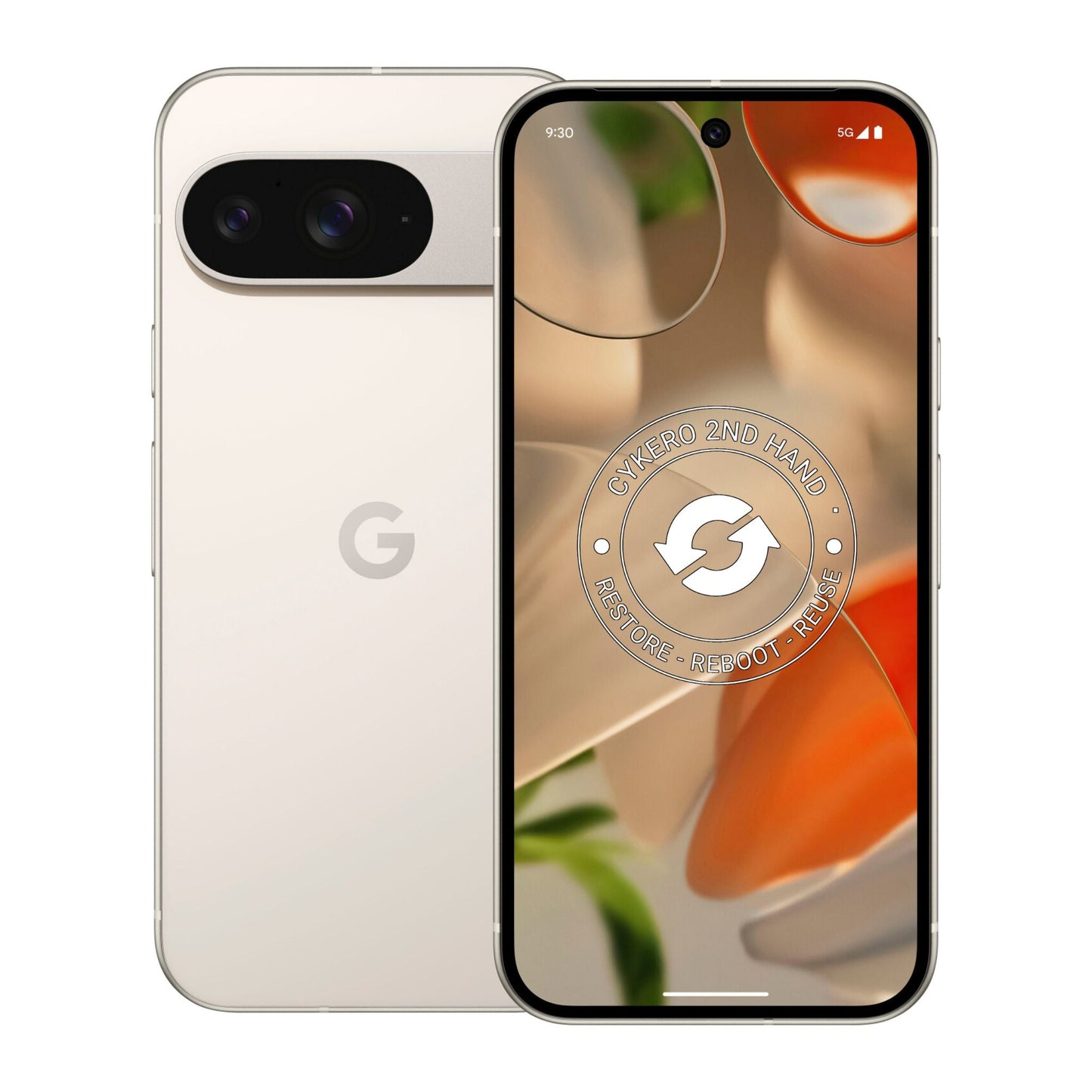 Google Pixel 9 128 GB Porcelaine Reconditionné