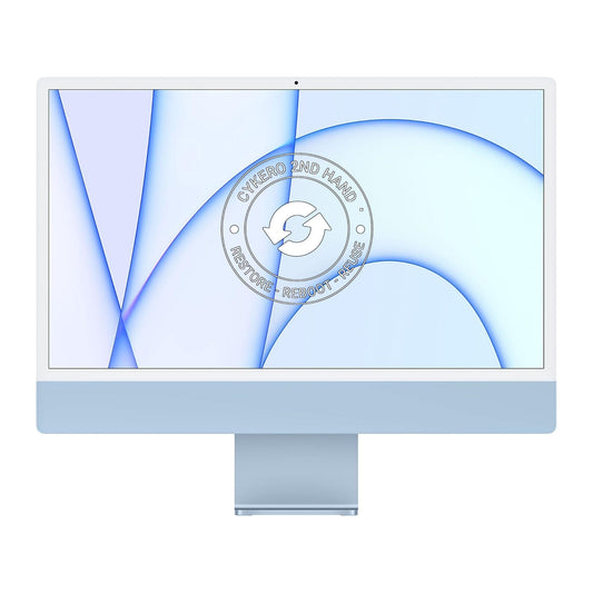 iMac 24" M1 (2021) 8GB 256GB GPU 8-coeurs Bleu Reconditionné