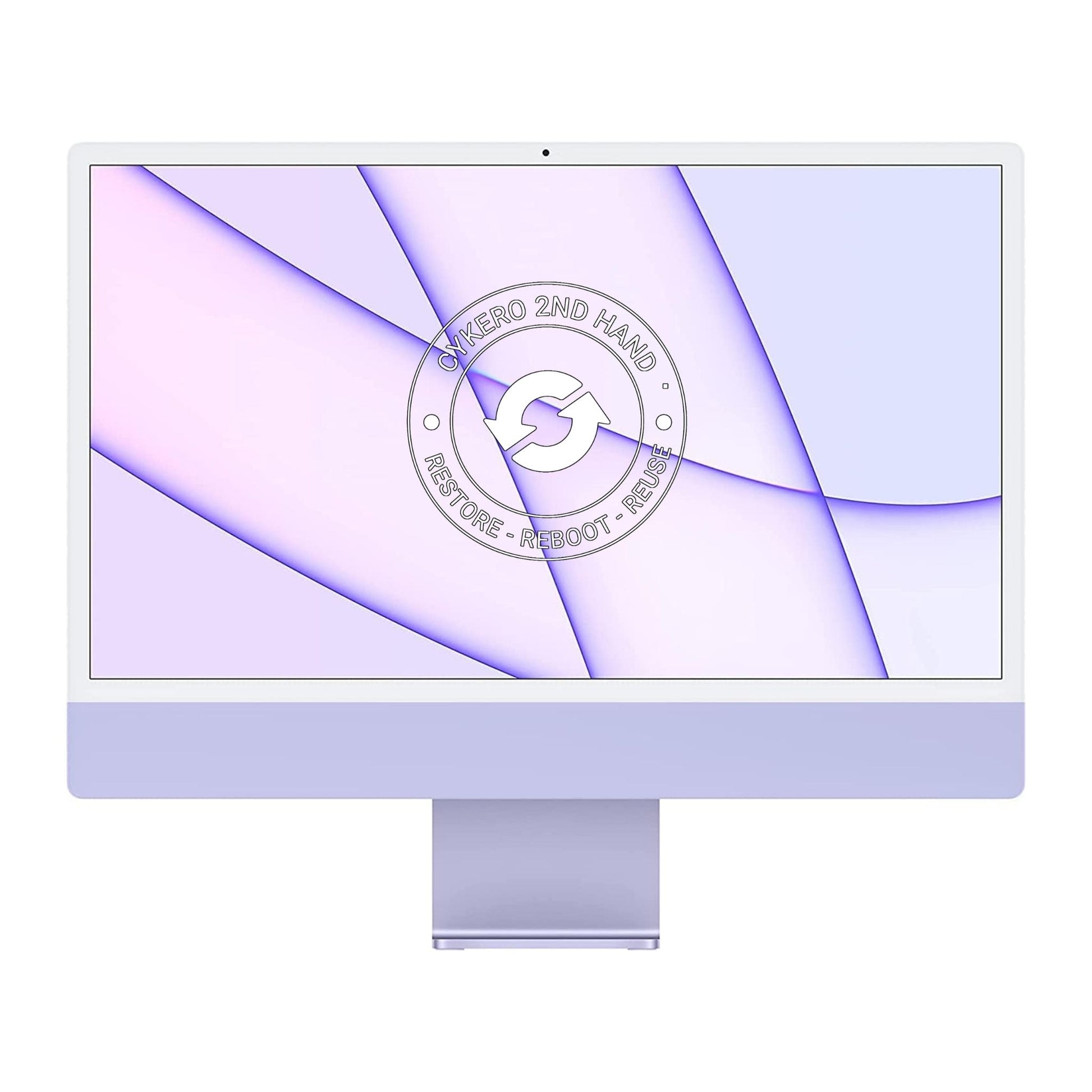 iMac 24" M1 (2021) 8GB 512GB GPU 8-coeurs Mauve Reconditionné