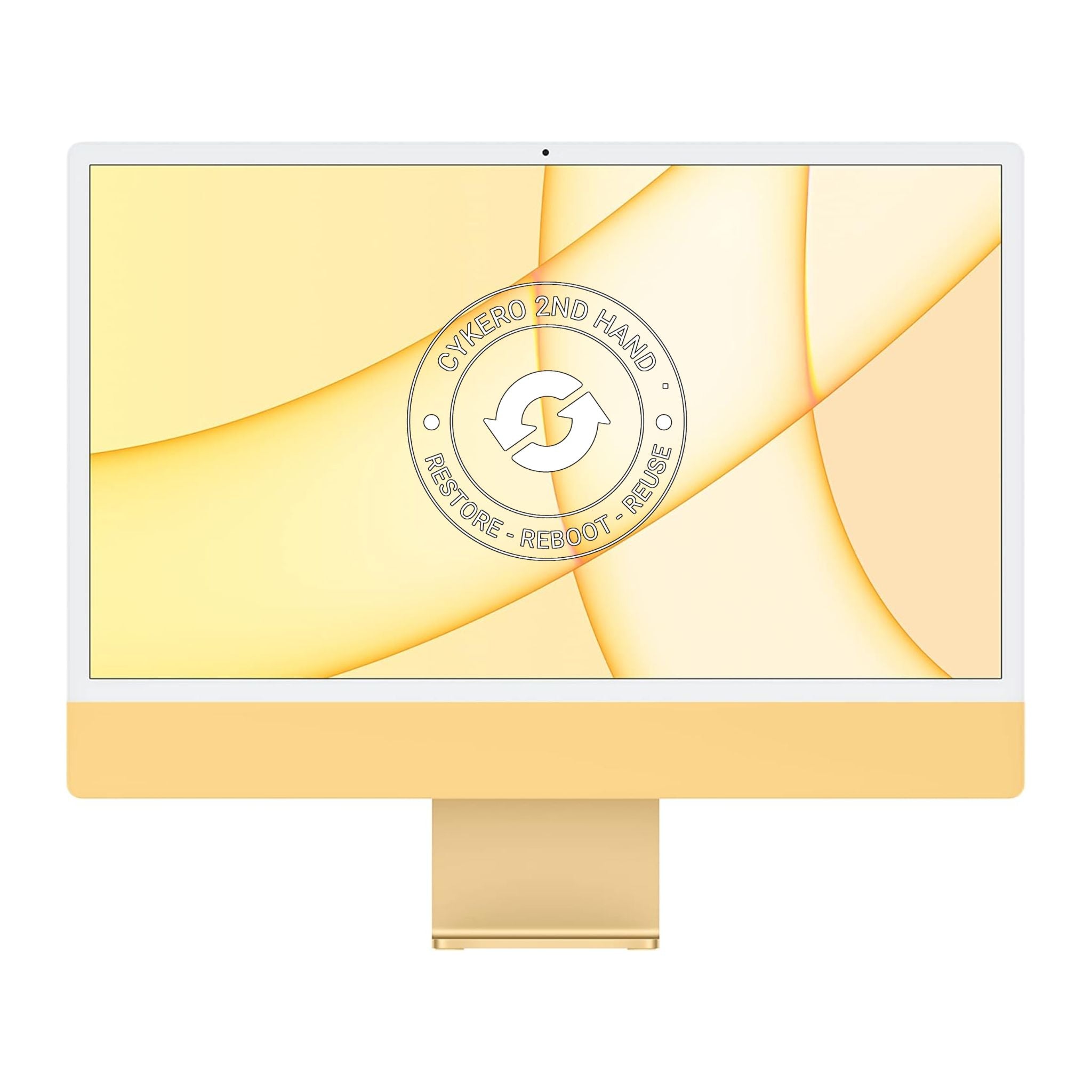 iMac 24" M3 (2023) 16GB 256GB GPU 10-coeurs Jaune Reconditionné