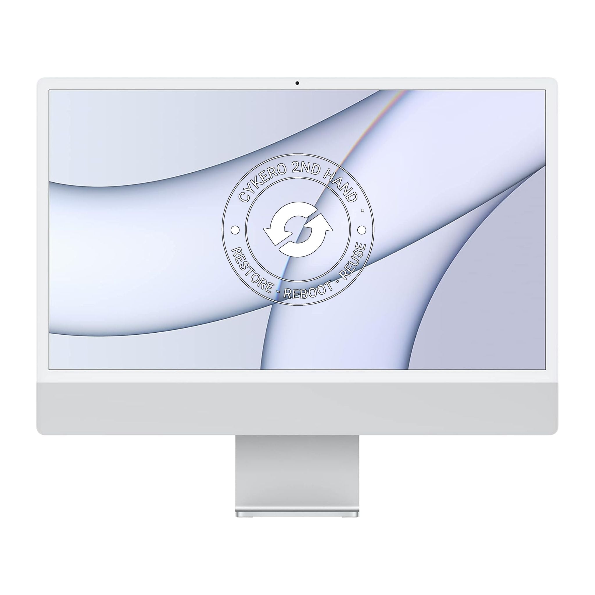 iMac 24" M3 (2023) 16GB 512GB GPU 10-coeurs Argent Reconditionné