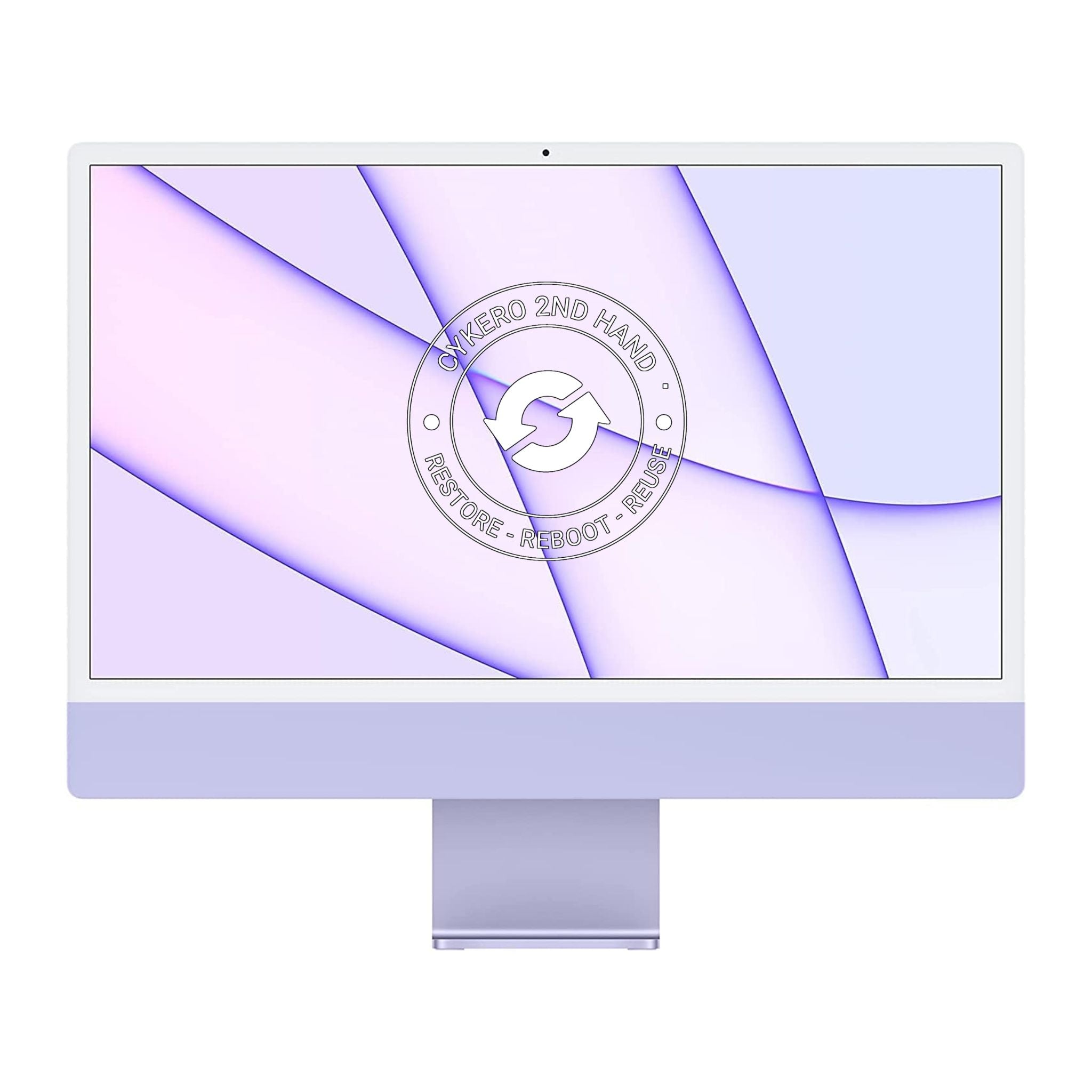 iMac 24" M3 (2023) 8GB 256GB GPU 10-coeurs Mauve Reconditionné