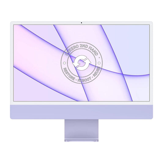 iMac 24" M3 (2023) 8GB 256GB GPU 10-coeurs Mauve Reconditionné