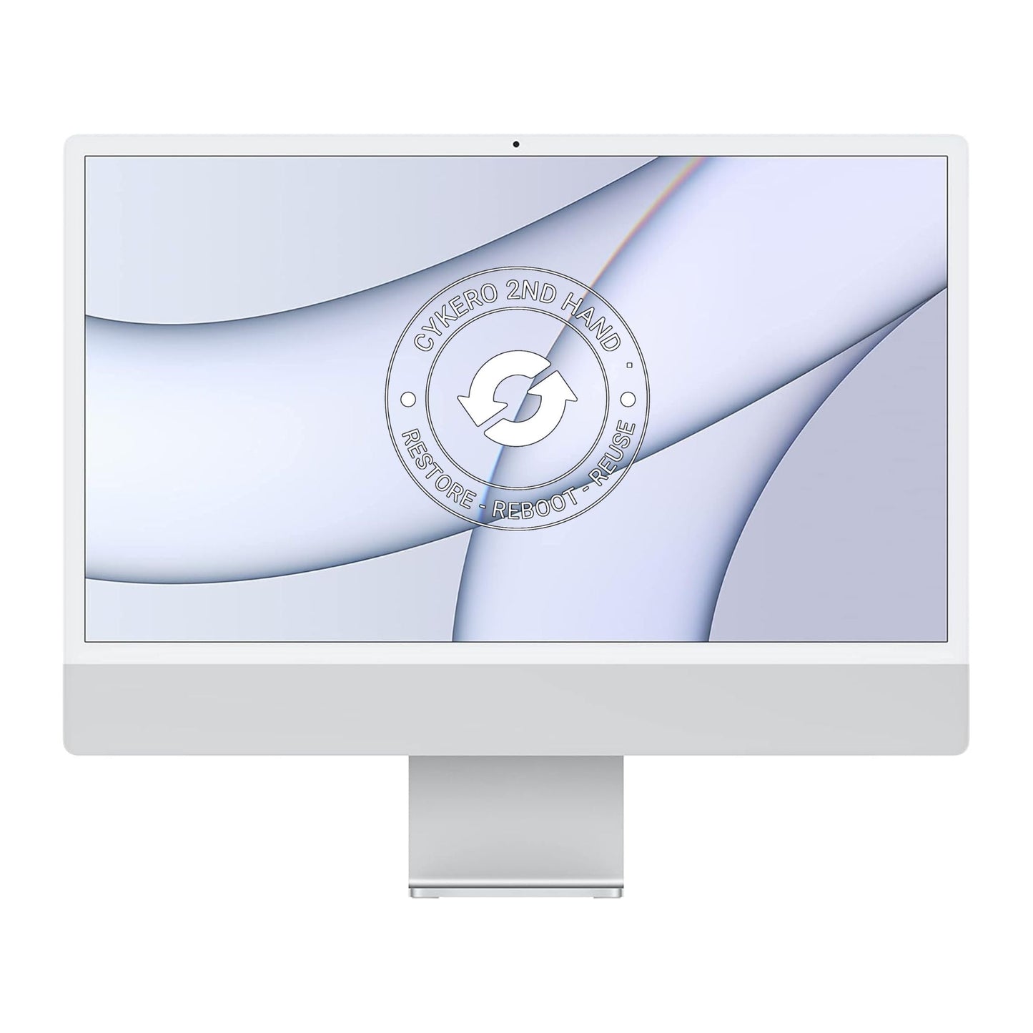 iMac 24" M3 (2023) 8GB 512GB GPU 10-coeurs Argent Reconditionné