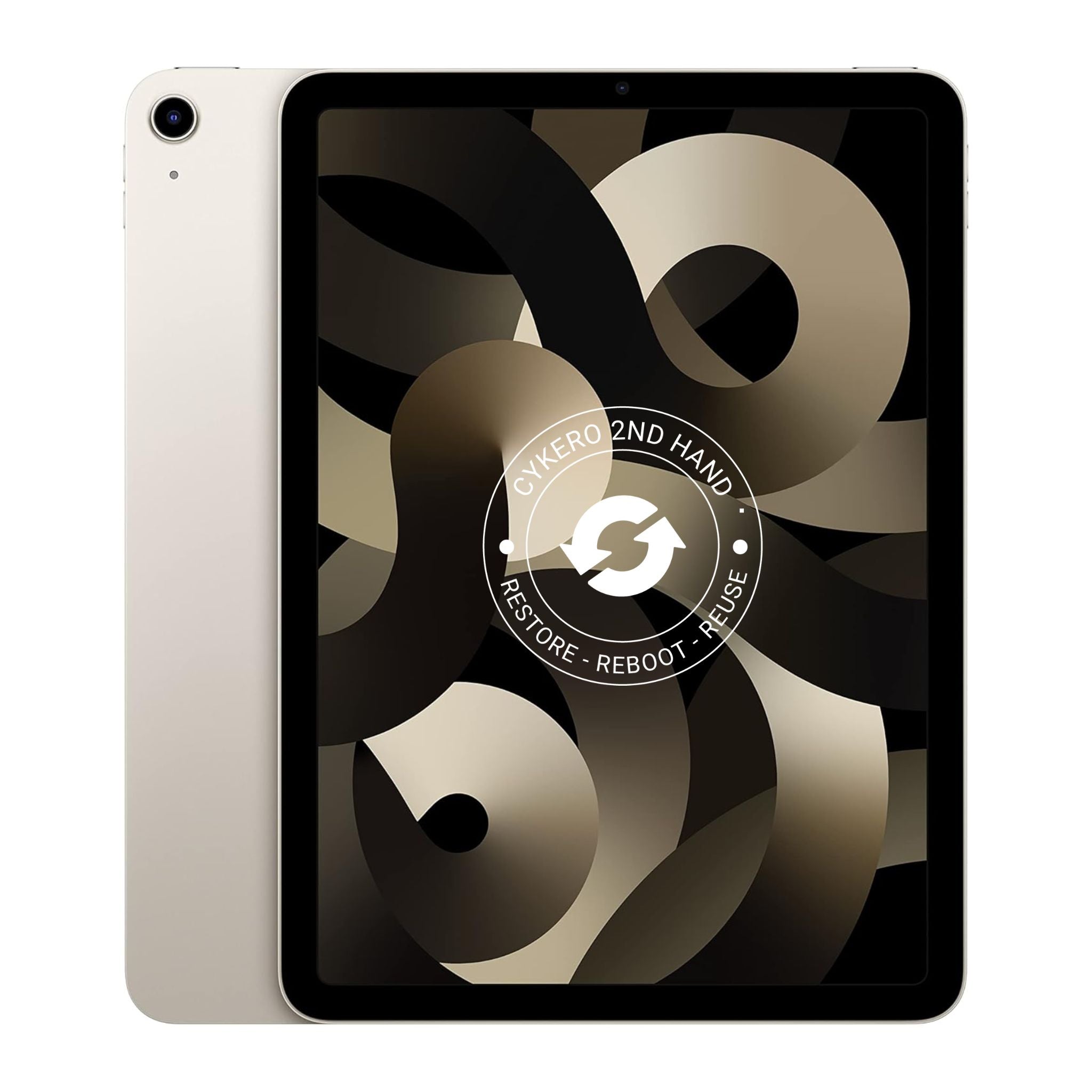 iPad Air 5th (2022) Wifi+5G 64GB Lumière Stellaire Reconditionné