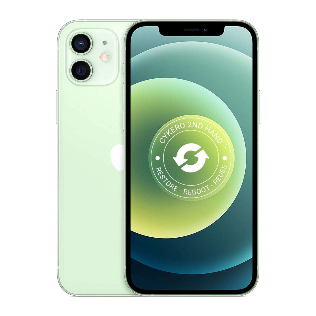 iPhone 12 256GB Vert Reconditionné - Cykero