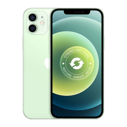 iPhone 12 256GB Vert Reconditionné - Cykero