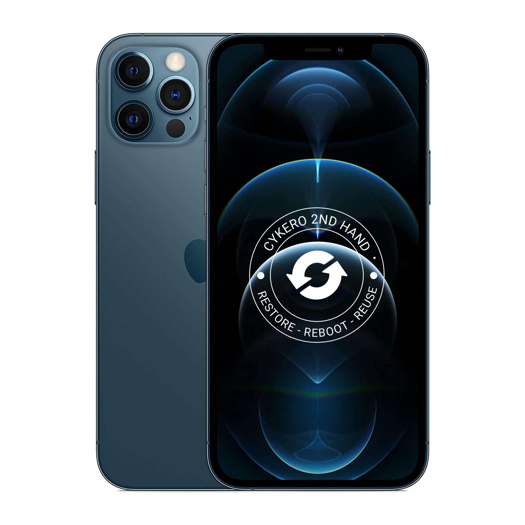 iPhone 12 Pro 512GB Bleu Pacifique Reconditionné - Cykero