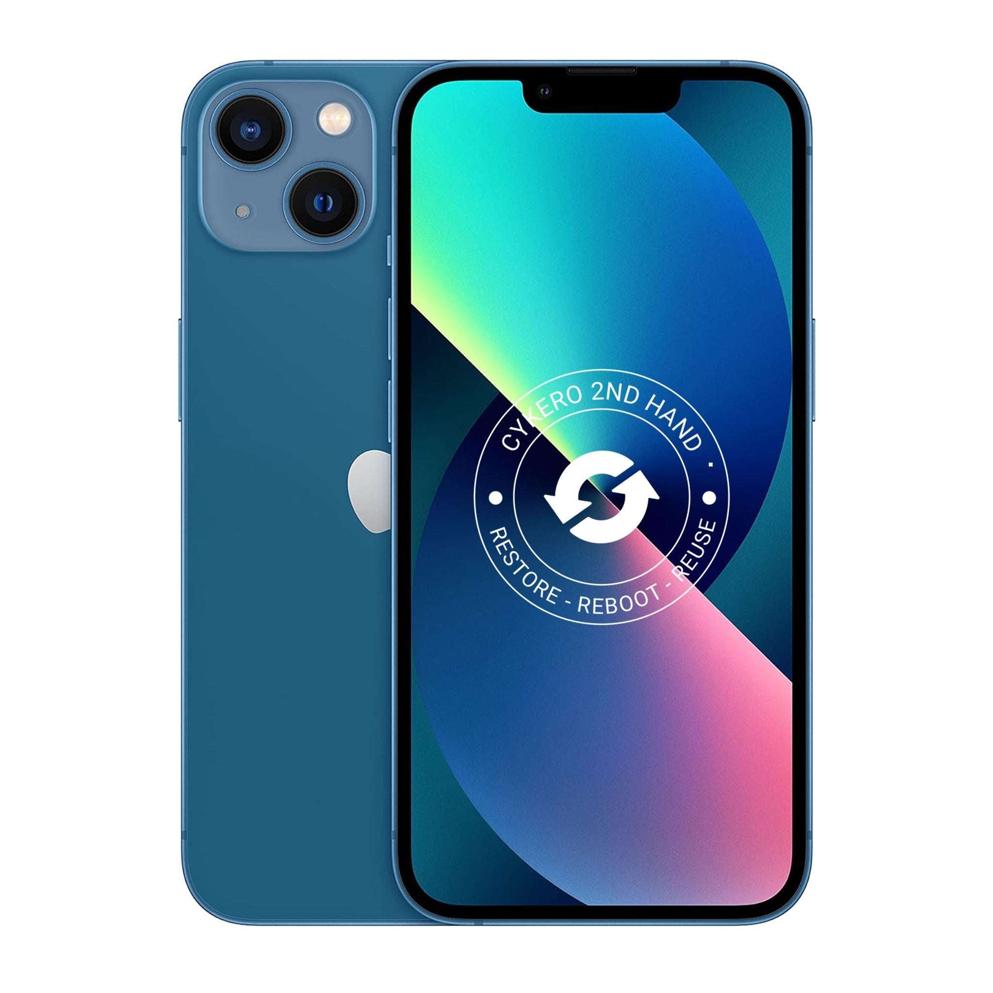 iPhone 13 512GB Bleu Reconditionné - Cykero