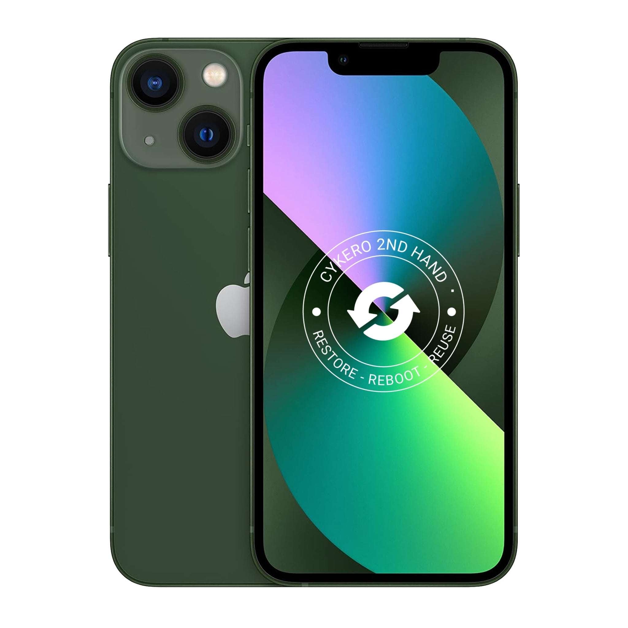 iPhone 13 Mini 512GB Vert Reconditionné - Cykero