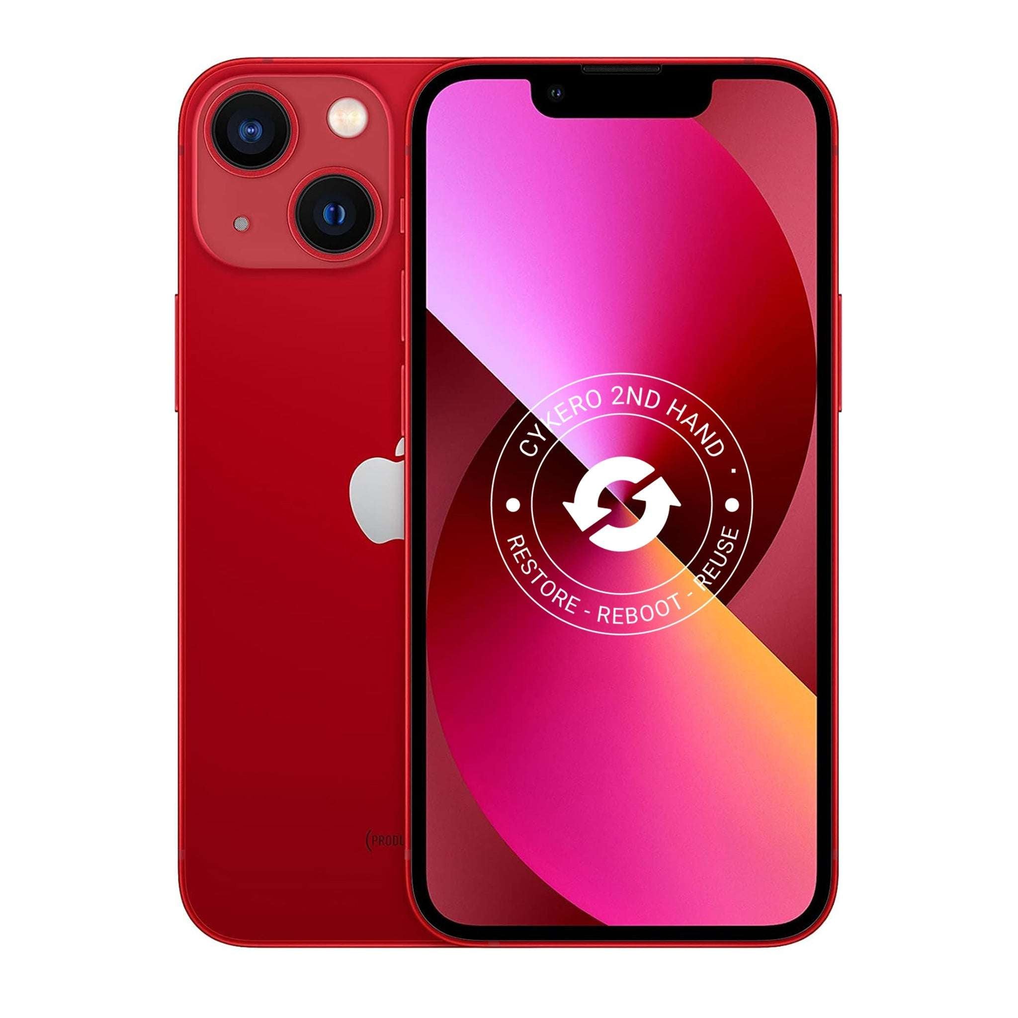 iPhone 13 Mini 512GB Rouge Reconditionné - Cykero