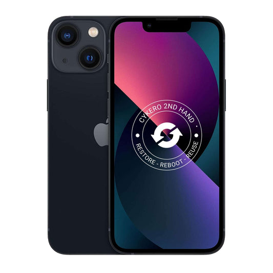 iPhone 13 Mini 128GB Noir Reconditionné - Cykero