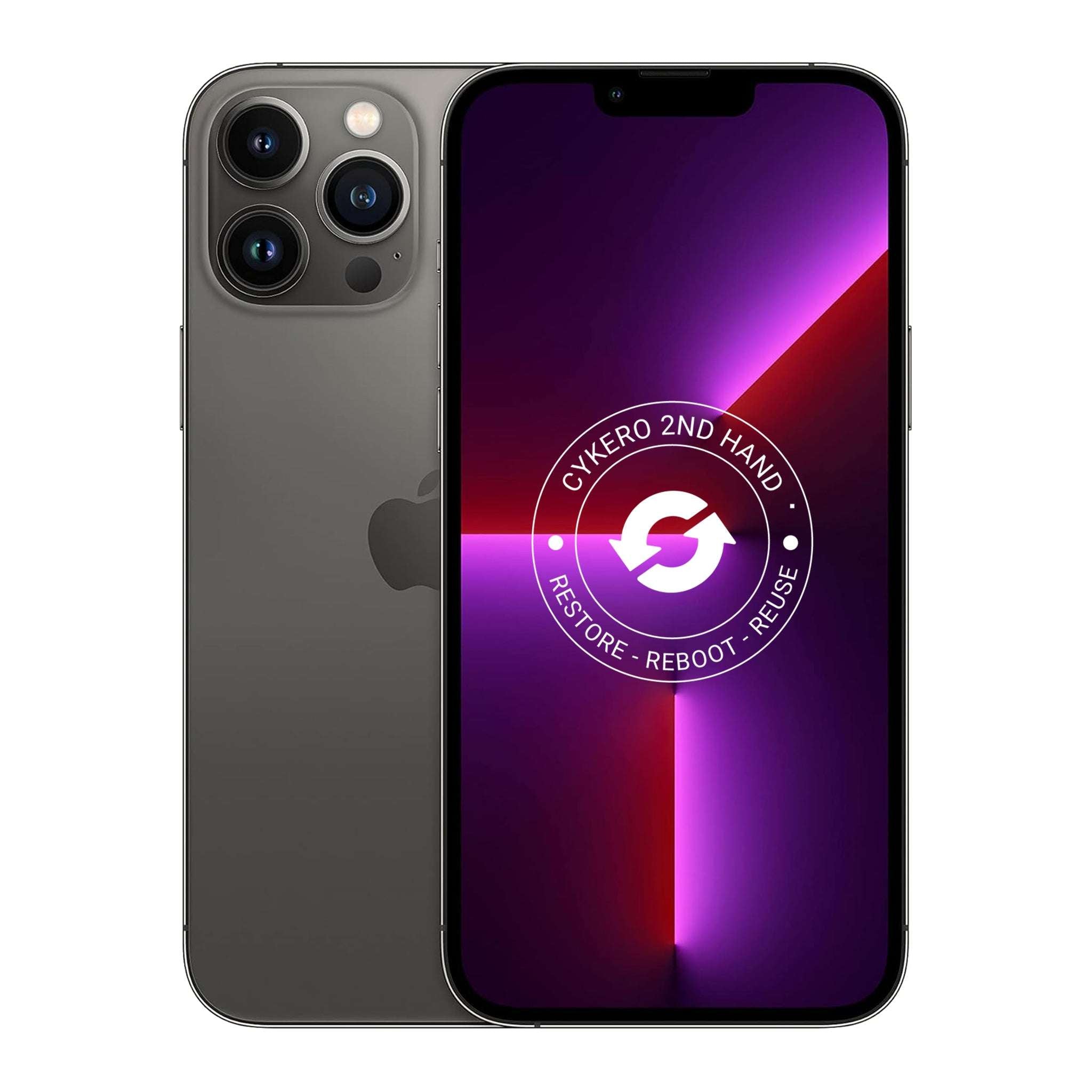 iPhone 13 Pro Max 128GB Graphite Reconditionné - Cykero