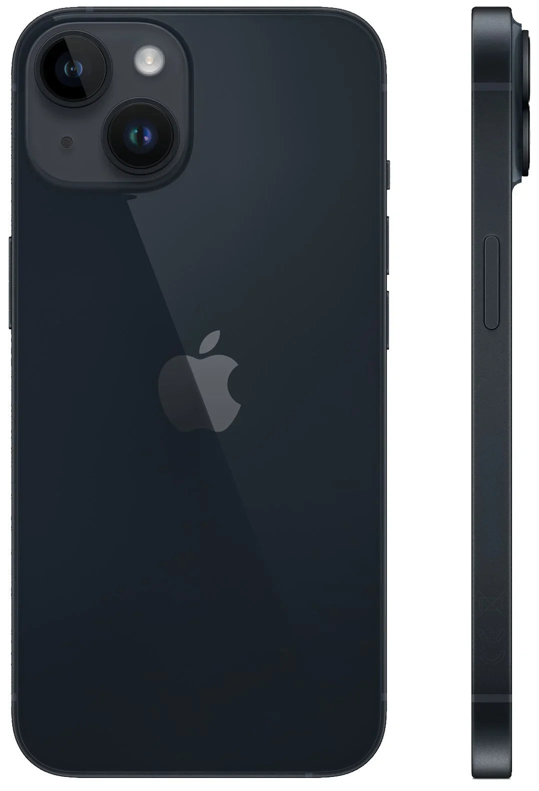 iPhone 14 256GB Minuit Reconditionné - Cykero