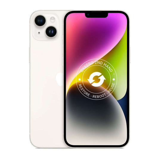 iPhone 14 Plus 128GB Lumiere Stellaire Reconditionné - Cykero
