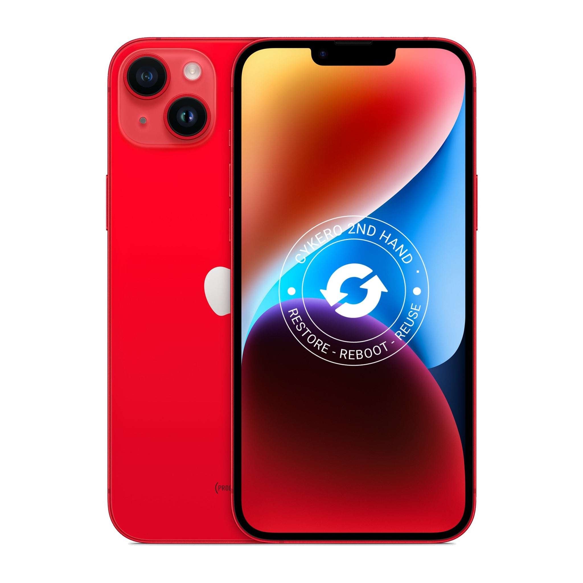 iPhone 14 Plus 128GB Rouge Reconditionné - Cykero