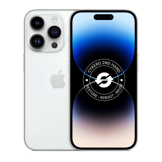 iPhone 14 Pro 512GB Argent Reconditionné - Cykero