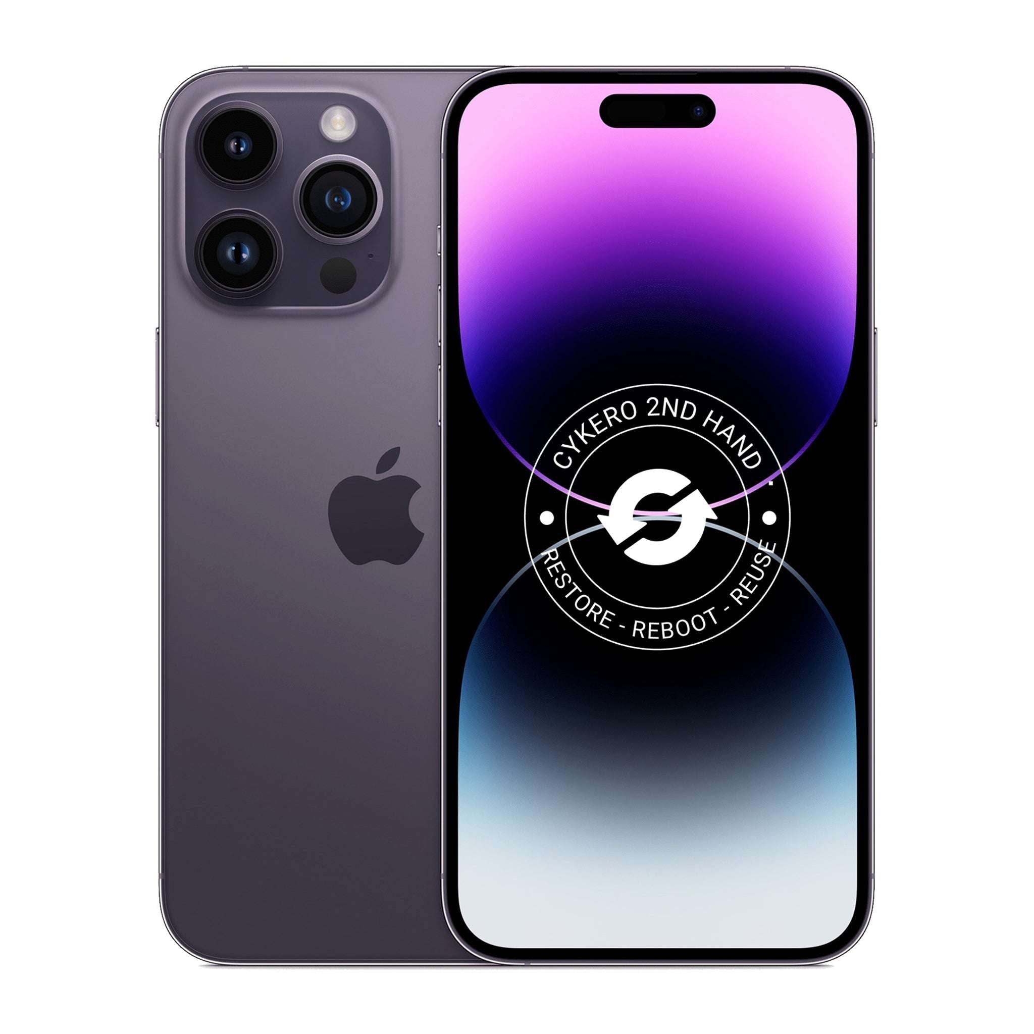 iPhone 14 Pro Max 512GB Violet Intense Reconditionné - Cykero