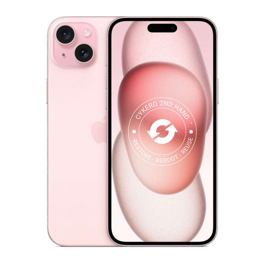 iPhone 15 Plus 256GB Rose Reconditionné - Cykero