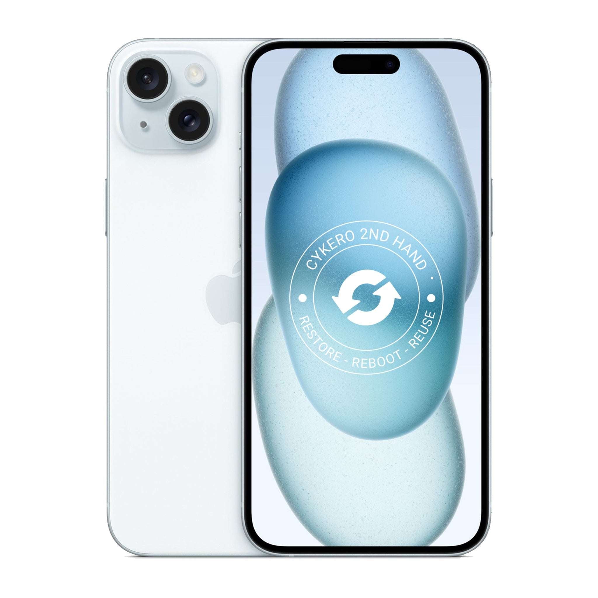 iPhone 15 Plus 256GB Bleu Reconditionné - Cykero