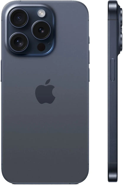 iPhone 15 Pro 128GB Titane Bleu Reconditionné - Cykero