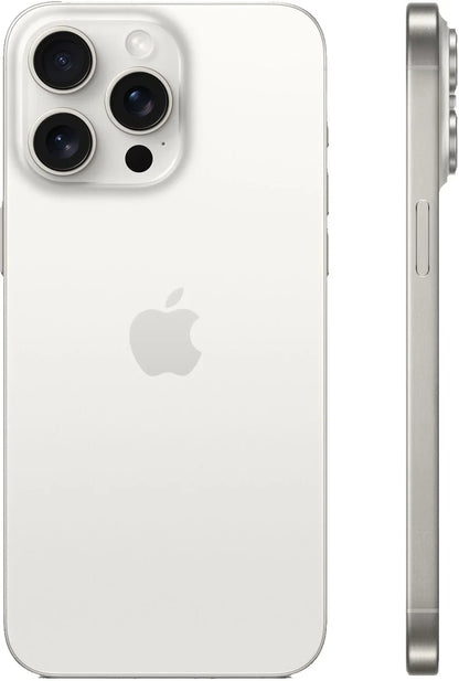 iPhone 15 Pro Max 512GB Titane Blanc Reconditionné - Cykero