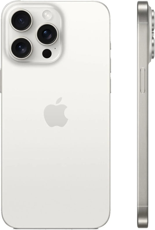 iPhone 15 Pro Max 512GB Titane Blanc Reconditionné - Cykero