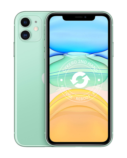 iPhone 11 128GB Vert Reconditionné - Cykero