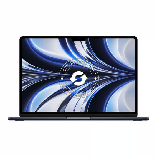 Macbook Air 13.6" M2 (2022) 8GB 256GB GPU 8-coeurs Minuit Reconditionné