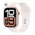 Watch Series 10 (2024) 42mm GPS Aluminium Or Rose - Bracelet M/L
