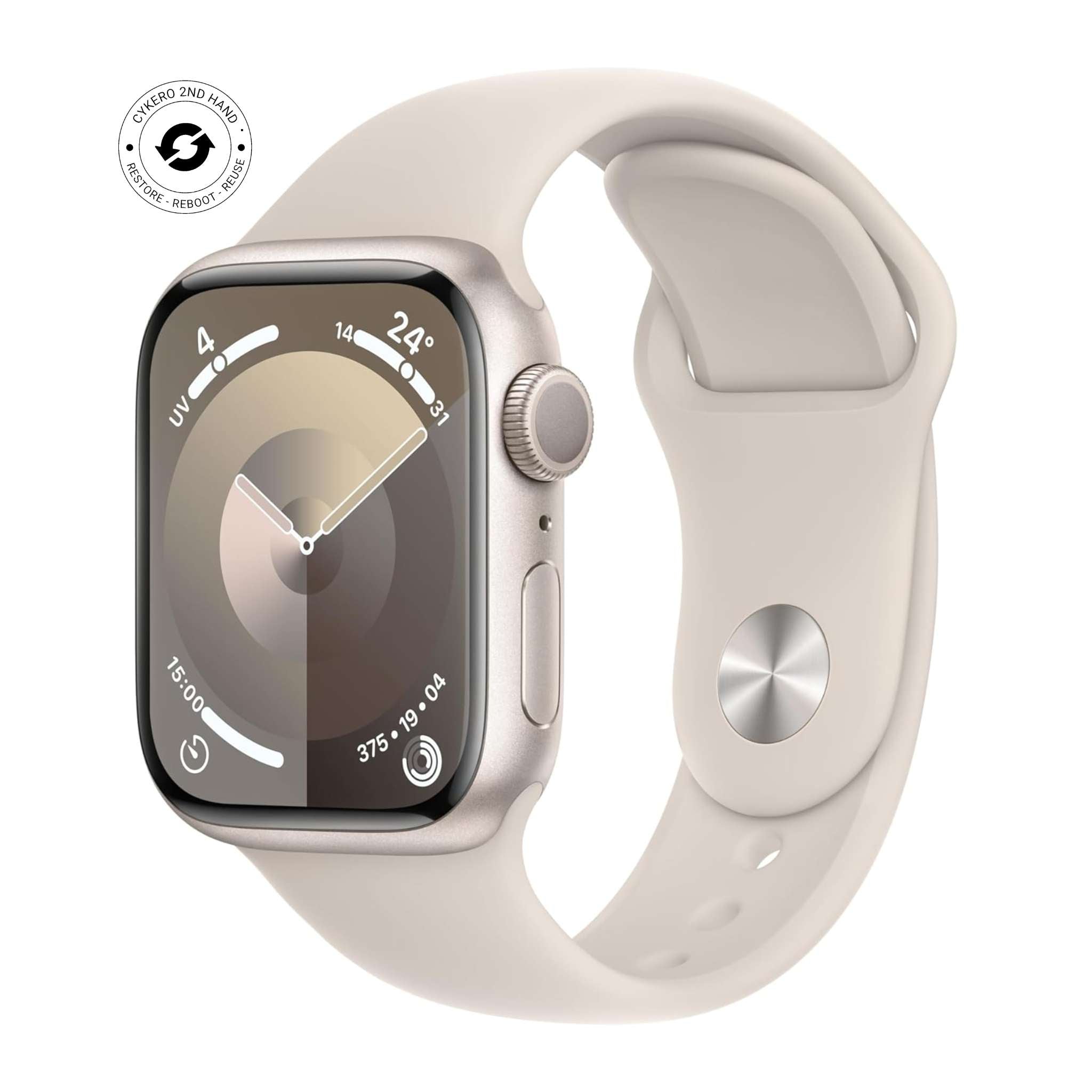 Watch Series 9 (2023) 45mm GPS Aluminium Polarstern - Armband M/L